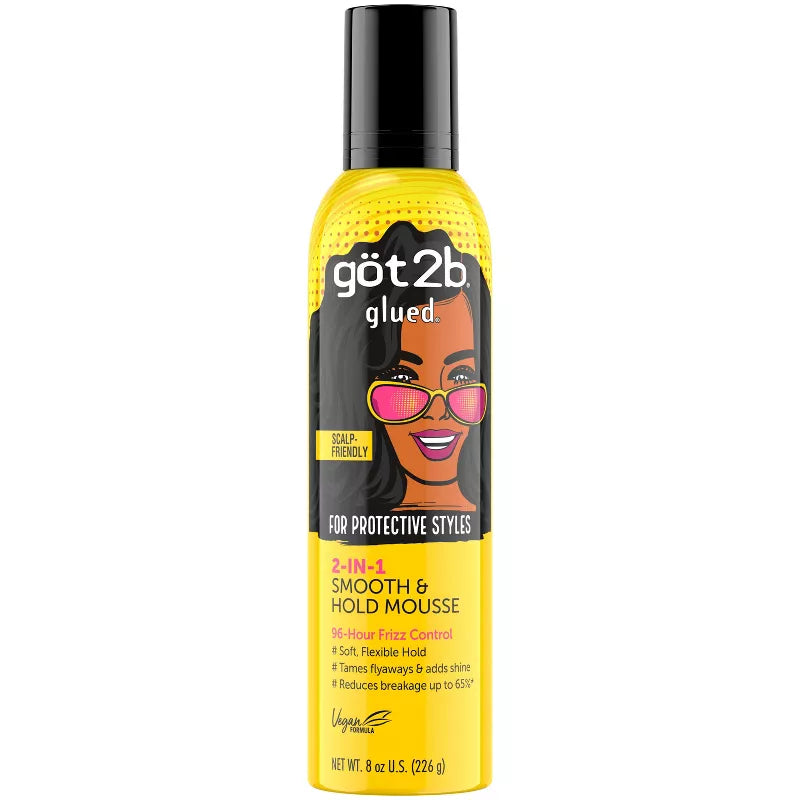 Glued Smooth & Hold Hair Mousse (Spray para Cabello)
