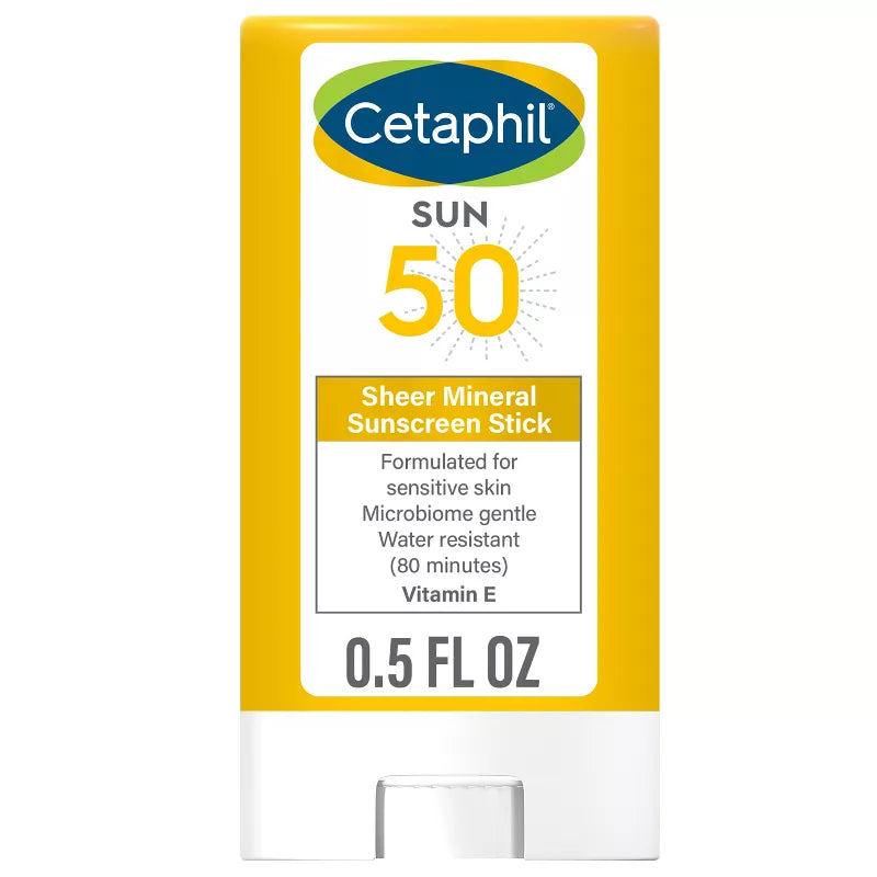 Sheer Mineral Sunscreen Stick SPF 50, Face & Body (Bloquedor)