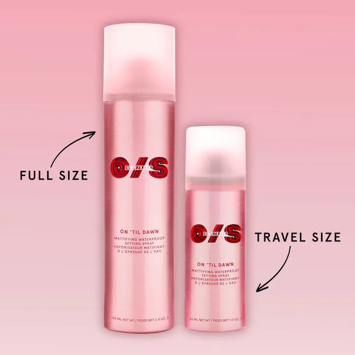 On Till Dawn Mattifying Waterproof Setting Spray