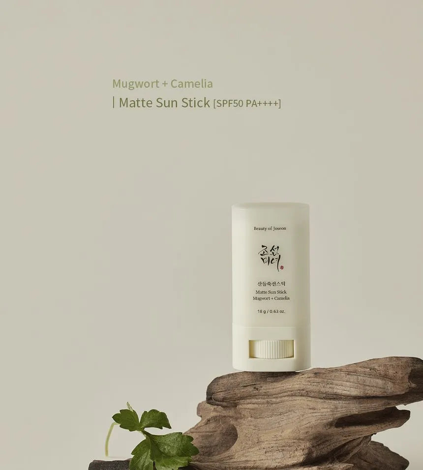 Matte Sun Stick Mugwort + Camelia (Protector Solar Mate)