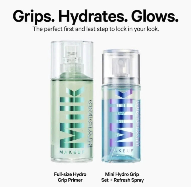 Hydro Grip Primer + Dewy Setting Spray Makeup Set