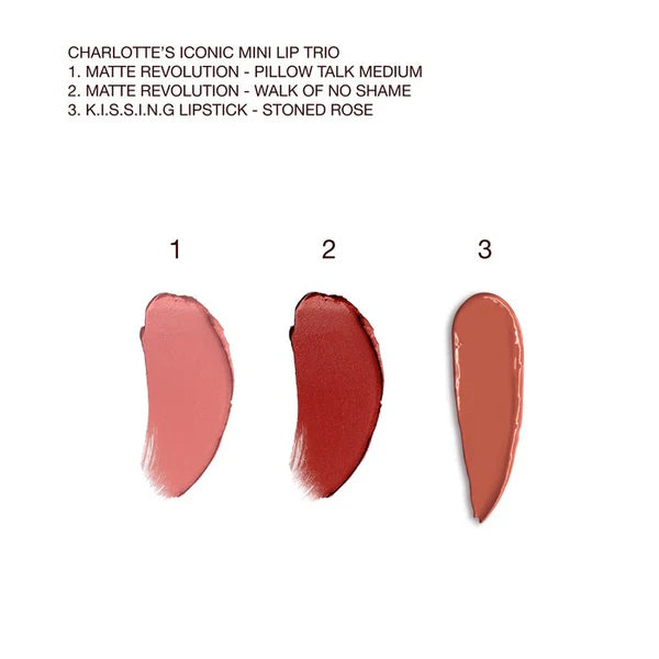 Iconic Mini Lip Trio (Trio de mini labiales)