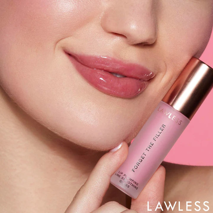 Forget The Filler Lip-Plumping Line-Smoothing Gloss