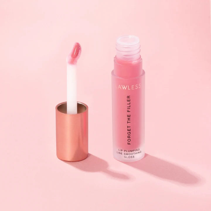 Forget The Filler Lip-Plumping Line-Smoothing Gloss