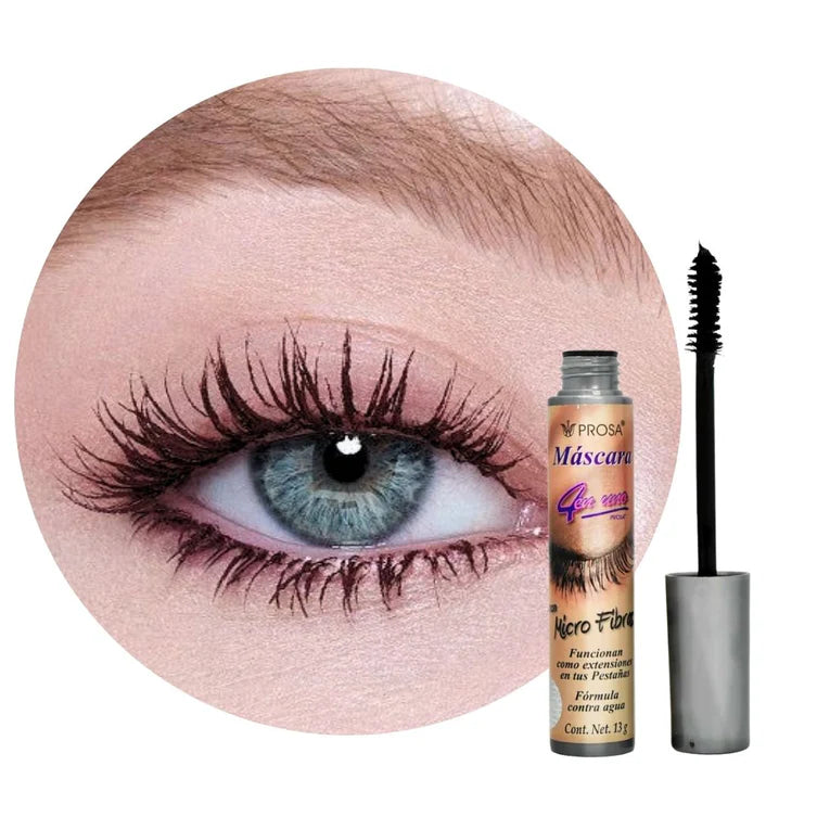 Mascara de Pestañas Microfibras